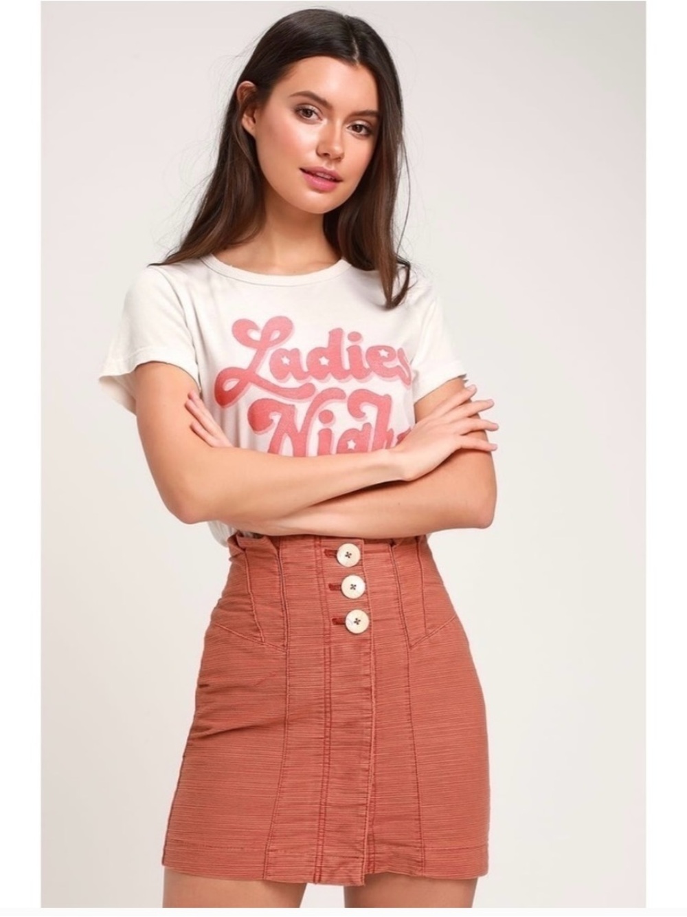 Free People Every Minute Every Hour Skirt